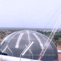 LF Steel Structure Dome Space Frame Roofing Coal Shed